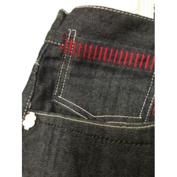 Stash House Men's Big & Tall Blue Jean Shorts Pockets Zip Button Size 42 - Picture 4 of 12